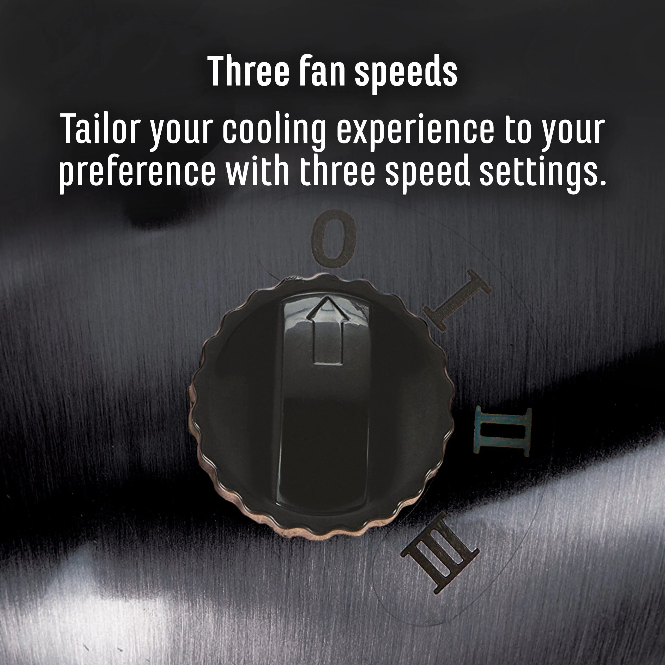 30cm Desk Fan  - Black Metal