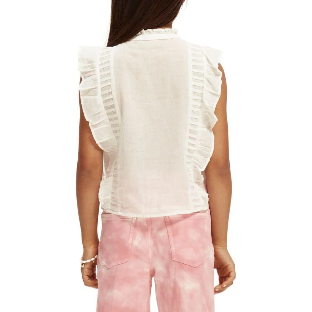 Sleeveless Lightweight Cotton Tee